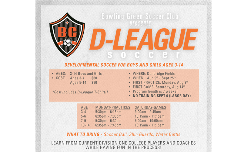 D-League Registration - NOW OPEN