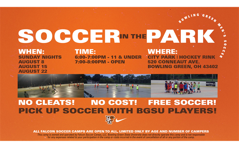 Soccer in the Park - Coming in August!